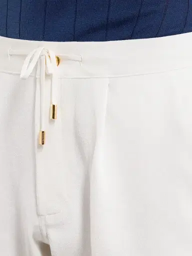Stefano Ricci Men's Trousers - White - Size 38 | Thumbnail 5