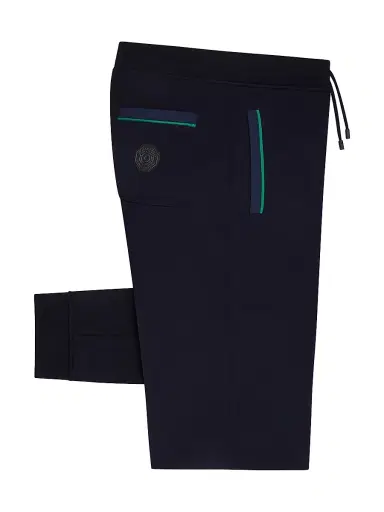 Stefano Ricci Men's Wool and Cotton Trousers | Thumbnail 1
