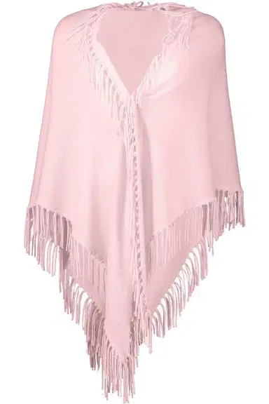 MINNIE ROSE Fringe Shawl - Lotus | Thumbnail 1
