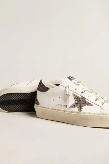 Golden Goose Hi Star Glitter Sneaker | Thumbnail 6