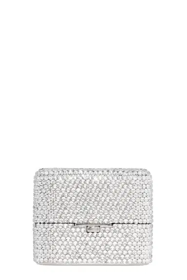 Judith Leiber Miniature Say Yes Bag - Silver | Thumbnail 1 Judith Leiber Miniature Say Yes Bag - Silver | Thumbnail 1