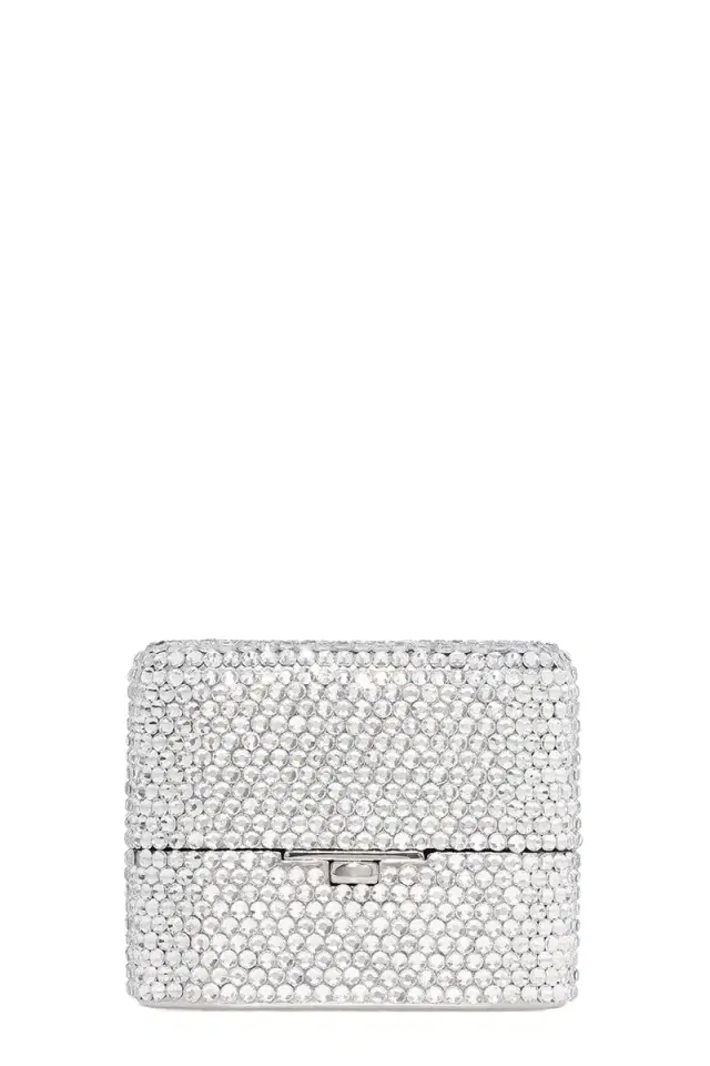 Judith Leiber Miniature Say Yes Bag - Silver