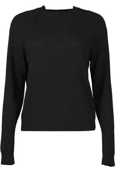 MINNIE ROSE Shrunken Crewneck - Black | Thumbnail 5