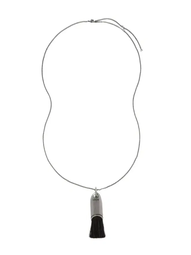 Lemaire Personal Brush Silver-tone And Horse Hair Necklace