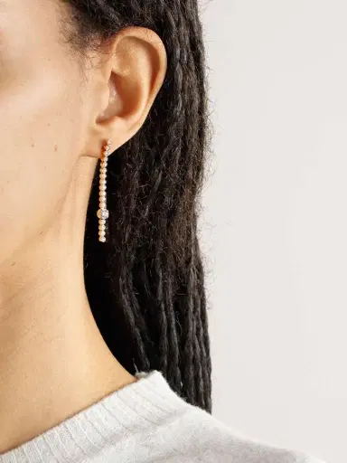 Sophie Bille Brahe 18-karat Recycled Gold Diamond Earrings | Thumbnail 4 Sophie Bille Brahe 18-karat Recycled Gold Diamond Earrings | Thumbnail 4