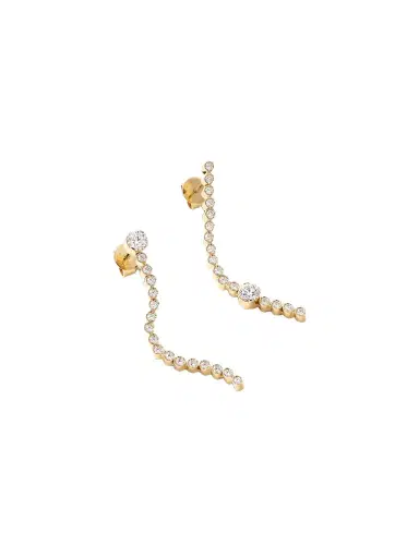 Sophie Bille Brahe 18-karat Recycled Gold Diamond Earrings | Thumbnail 1 Sophie Bille Brahe 18-karat Recycled Gold Diamond Earrings | Thumbnail 1
