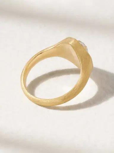 Kamyen Kite 18-karat Gold Diamond Pinky Ring | Thumbnail 3 Kamyen Kite 18-karat Gold Diamond Pinky Ring | Thumbnail 3