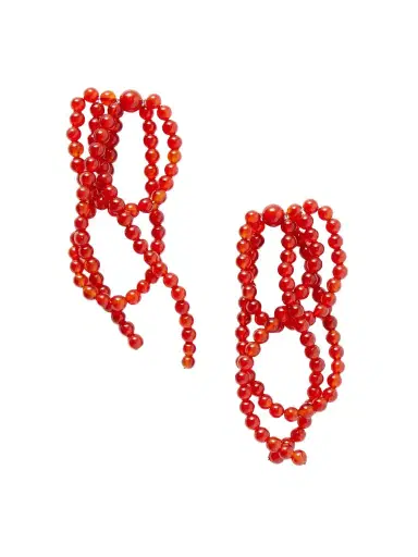 Completedworks Recycled Silver Agate Beaded Earrings | Thumbnail 1
