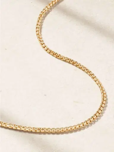 David Yurman Box Chain 18-karat Gold Necklace | Thumbnail 4 David Yurman Box Chain 18-karat Gold Necklace | Thumbnail 4