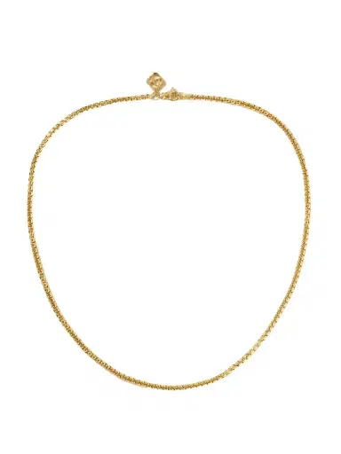 David Yurman Box Chain 18-karat Gold Necklace | Thumbnail 1 David Yurman Box Chain 18-karat Gold Necklace | Thumbnail 1