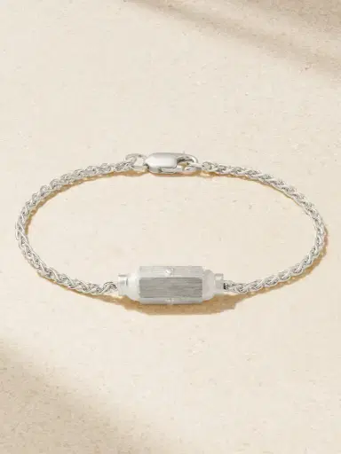 Marie Lichtenberg icro Coco 18-karat White Gold Diamond Bracelet | Thumbnail 1