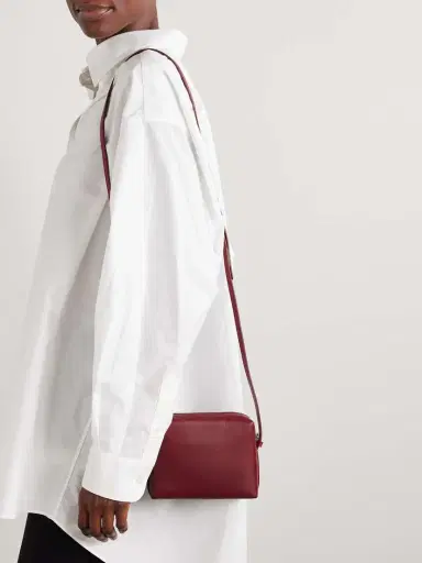 The Row Regent Leather Shoulder Bag | Thumbnail 6