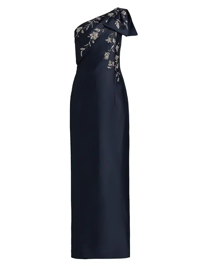 SACHIN BABI Women's Olivia One-Shoulder Gown - Night Sky