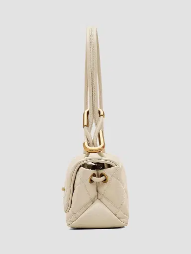Marc Jacobs Women's The Quilted Mini Dual Shoulder Bag - Cloud White | Thumbnail 5