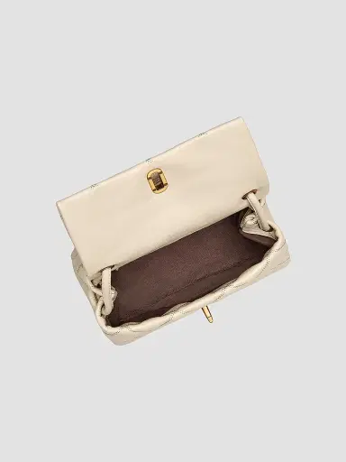 Marc Jacobs Women's The Quilted Mini Dual Shoulder Bag - Cloud White | Thumbnail 6