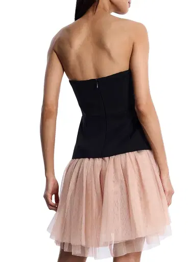 BCBGMAXAZRIA Women's Strapless Tutu Dress - Black Almond - Size 6 | Thumbnail 5 BCBGMAXAZRIA Women's Strapless Tutu Dress - Black Almond - Size 6 | Thumbnail 5