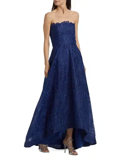 As It May Women's Joie Embroidered Organza Strapless A-Line Gown | Thumbnail 2 As It May Women's Joie Embroidered Organza Strapless A-Line Gown | Thumbnail 2
