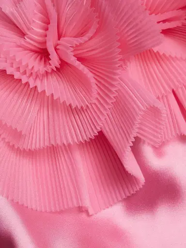 As It May Women's Lisette Organza Rosette Satin Strapless A-Line Gown - Orchid | Thumbnail 7 As It May Women's Lisette Organza Rosette Satin Strapless A-Line Gown - Orchid | Thumbnail 7