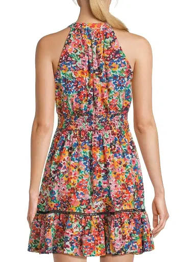 Change of Scenery Women's Emma Painted Petals Minidress | Thumbnail 5 Change of Scenery Women's Emma Painted Petals Minidress | Thumbnail 5