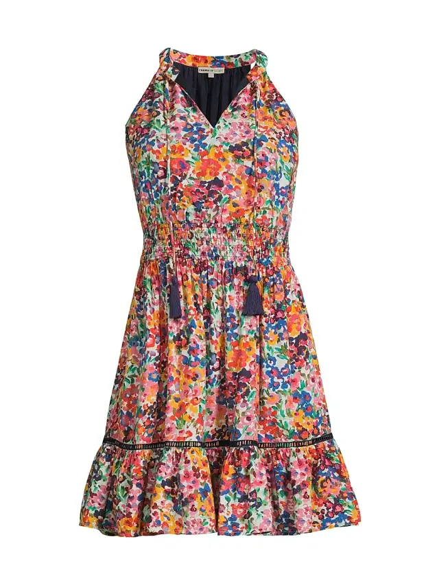 Change of Scenery Women's Emma Painted Petals Minidress - Painted Petals - Size Medium