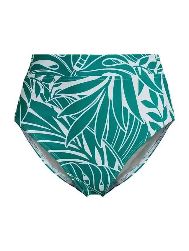 Change of Scenery Women's Isle of Palms High-Leg High-Rise Bikini Bottoms - Isle Of Palms - Size Large
