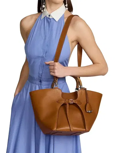 Ralph Lauren Collection Women's The Ralph Leather Tote Bag | Thumbnail 2