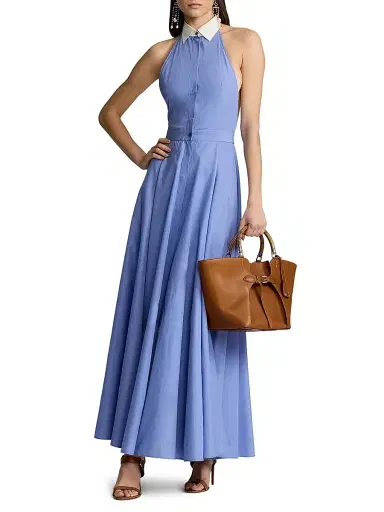 Ralph Lauren Collection Women's The Ralph Leather Tote Bag | Thumbnail 3