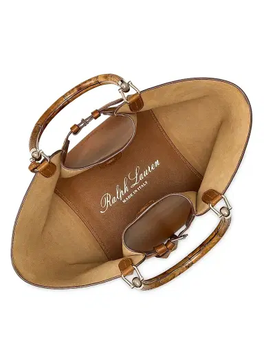 Ralph Lauren Collection Women's The Ralph Leather Tote Bag | Thumbnail 4