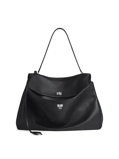 Balenciaga Men's Rodeo XL Handbag - Black | Thumbnail 1 Balenciaga Men's Rodeo XL Handbag - Black | Thumbnail 1