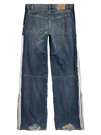 Balenciaga Men's Cut-Up Tracksuit Jeans | Thumbnail 2 Balenciaga Men's Cut-Up Tracksuit Jeans | Thumbnail 2
