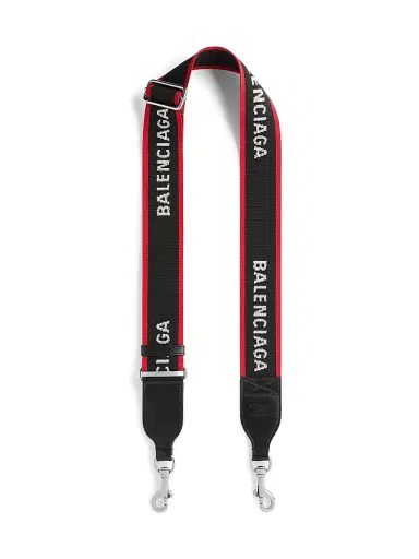 Balenciaga Camera Strap - Black Red | Thumbnail 1 Balenciaga Camera Strap - Black Red | Thumbnail 1