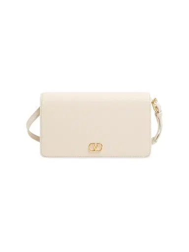 Valentino Garavani Women's VLogo Signature Mini Shoulder Bag - Light Ivory | Thumbnail 1