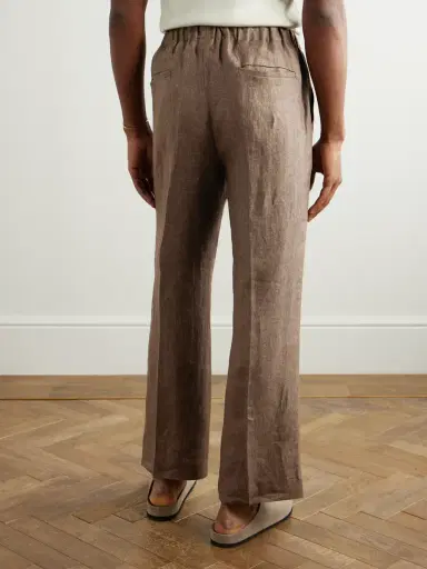 PIACENZA 1733 Straight-Leg Linen Trousers - Men | Thumbnail 4 PIACENZA 1733 Straight-Leg Linen Trousers - Men | Thumbnail 4