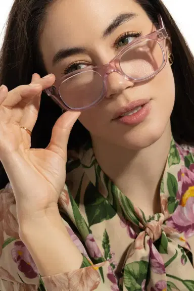 CADDIS Bixby Compact Reading Glasses - Clear | Thumbnail 2
