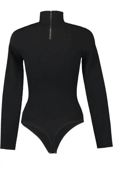 Michael Kors Collection Stretch Turtleneck Bodysuit | Thumbnail 2
