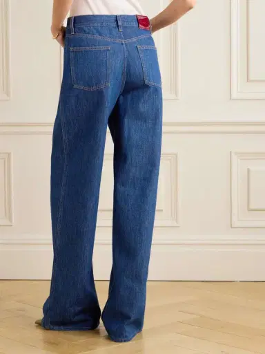 Gucci Mid-rise Wide-leg Jeans | Thumbnail 4 Gucci Mid-rise Wide-leg Jeans | Thumbnail 4