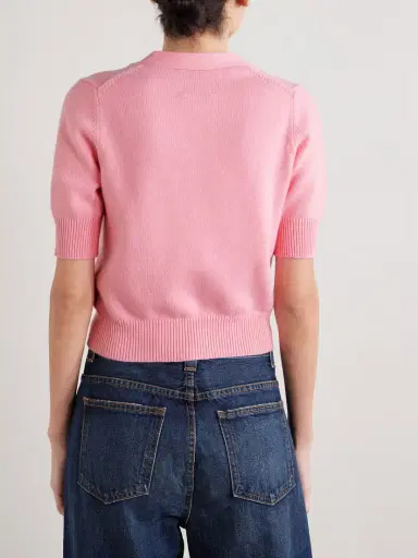 Allude Cotton And Cashmere-blend Cardigan | Thumbnail 3