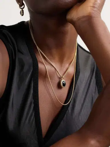 David Yurman Hollow Box Chain 18-karat Gold Necklace | Thumbnail 5
