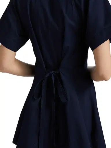 A.L.C. Women's Julie Asymmetric Cotton Mini-Shirtdress | Thumbnail 6 A.L.C. Women's Julie Asymmetric Cotton Mini-Shirtdress | Thumbnail 6