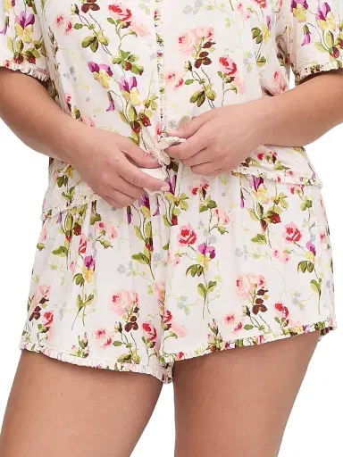 Hill House Home Women's The Audrey Shorts - Pink Bluebonnet | Thumbnail 2