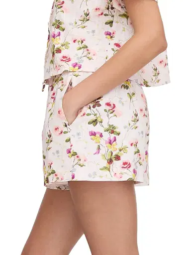Hill House Home Women's The Audrey Shorts - Pink Bluebonnet | Thumbnail 6