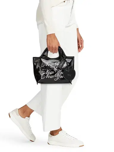 3.1 Phillip Lim Women's Mini We Are NY Market Tote Bag - Black | Thumbnail 2