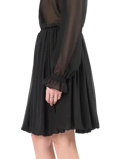 Careste Women's Dottie Bubble Skirt - Black | Thumbnail 3