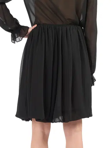 Careste Women's Dottie Bubble Skirt - Black | Thumbnail 4