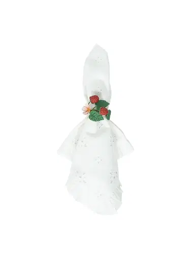 Juliska Meadow Walk Napkin Rings 4-Piece Set | Thumbnail 7