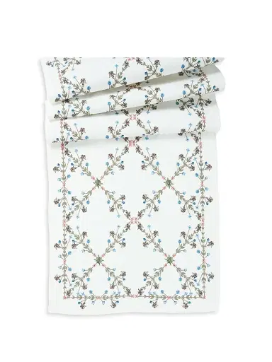 Juliska Villa Seville Table Runner - Blue | Thumbnail 1
