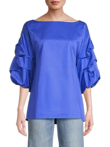 Harshman Women's Balia Cotton Blouse | Thumbnail 3 Harshman Women's Balia Cotton Blouse | Thumbnail 3