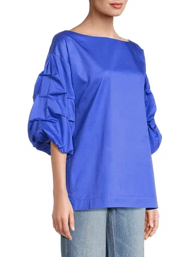 Harshman Women's Balia Cotton Blouse | Thumbnail 4 Harshman Women's Balia Cotton Blouse | Thumbnail 4