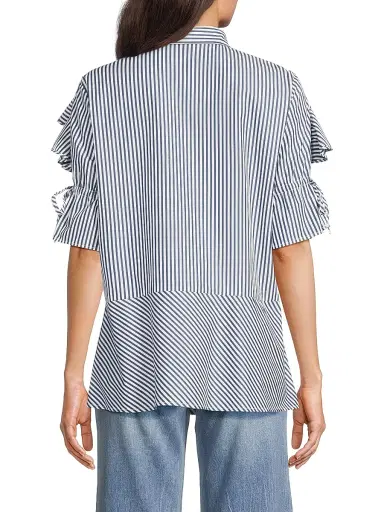 Harshman Women's Tiarna Ruffle-Sleeve Shirt | Thumbnail 5 Harshman Women's Tiarna Ruffle-Sleeve Shirt | Thumbnail 5