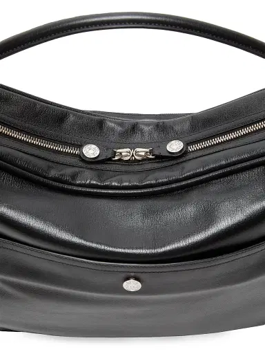 Acne Studios Women's Camero Party Leather Shoulder Bag - Black | Thumbnail 5 Acne Studios Women's Camero Party Leather Shoulder Bag - Black | Thumbnail 5